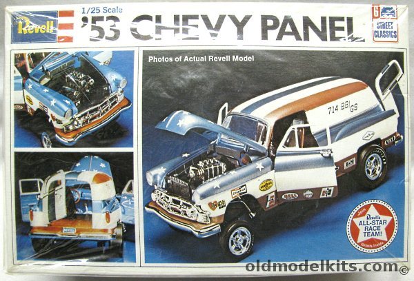 Revell 1/25 1953 Chevrolet Panel Truck, H1376 plastic model kit